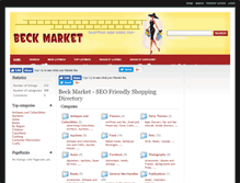 Tablet Screenshot of beckmarket.com